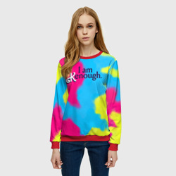 Женский свитшот 3D I Am Kenough Tie-Dye - фото 2