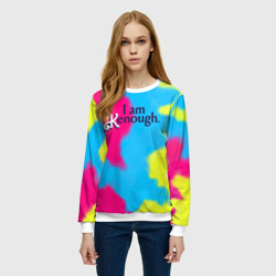 Женский свитшот 3D I Am Kenough Tie-Dye - фото 2