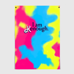 Постер I Am Kenough Tie-Dye