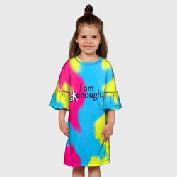 Детское платье 3D I Am Kenough Tie-Dye - фото 2