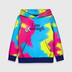 Детская толстовка 3D I Am Kenough Tie-Dye