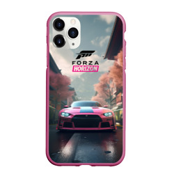 Чехол для iPhone 11 Pro Max матовый Forza horizon game