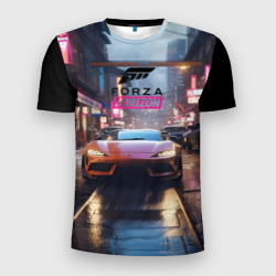Мужская футболка 3D Slim Forza Horizon  game