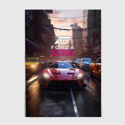 Постер Forza Horizon street  racing