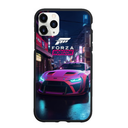 Чехол для iPhone 11 Pro Max матовый Forza night racing