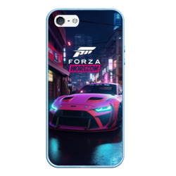 Чехол для iPhone 5/5S матовый Forza night racing