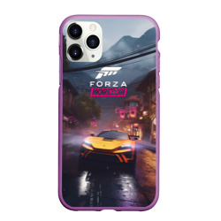 Чехол для iPhone 11 Pro Max матовый Forza horizon racing