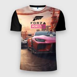 Мужская футболка 3D Slim Forza street  racihg