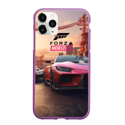 Чехол для iPhone 11 Pro Max матовый Forza street  racihg