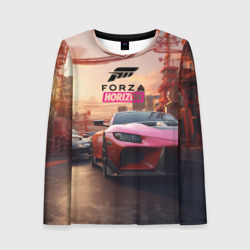 Женский лонгслив 3D Forza street  racihg