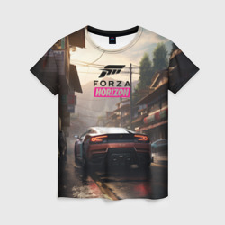 Женская футболка 3D Forza Horizon Japan