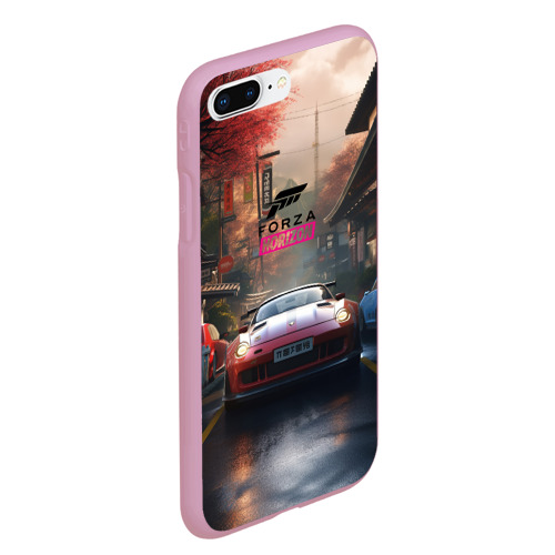 Чехол для iPhone 7Plus/8 Plus матовый Forza Horizon  racing game , цвет розовый - фото 3