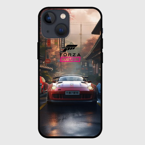 Чехол для iPhone 13 mini с принтом Forza Horizon  racing game, вид спереди #2