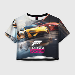 Женская футболка Crop-top 3D Forza   Horizon