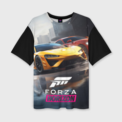 Женская футболка oversize 3D Forza   Horizon
