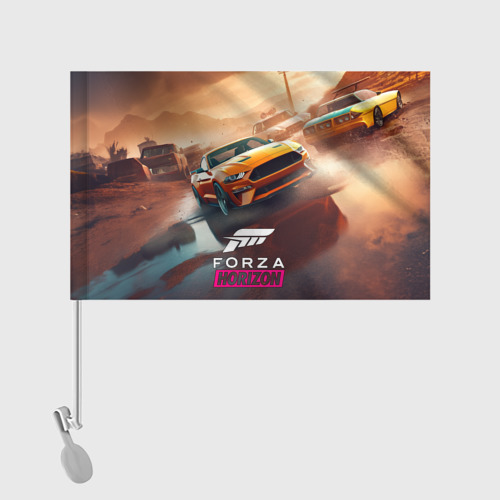 Флаг для автомобиля Forza Horizon    race - фото 2