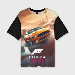 Женская футболка oversize 3D Forza Horizon    race