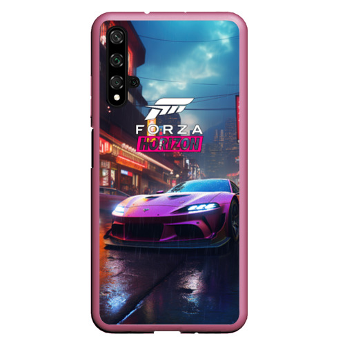 Чехол для Honor 20 Forza  Horizon game, цвет малиновый