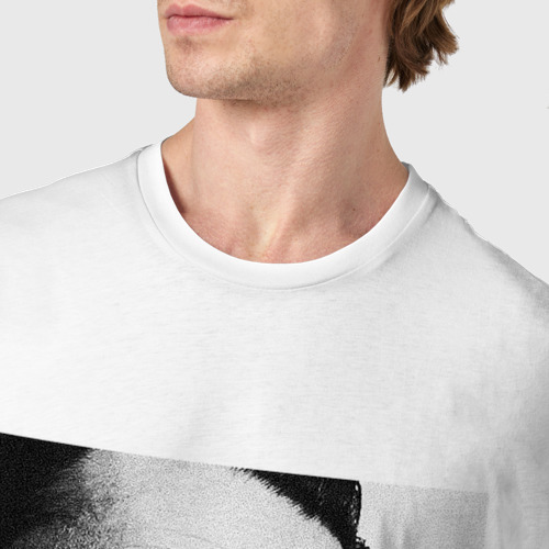 Мужская футболка хлопок Salvador Dali, цвет белый - фото 6