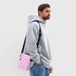 Сумка через плечо 3D Паттерн - Барби и сердечки - фото 2