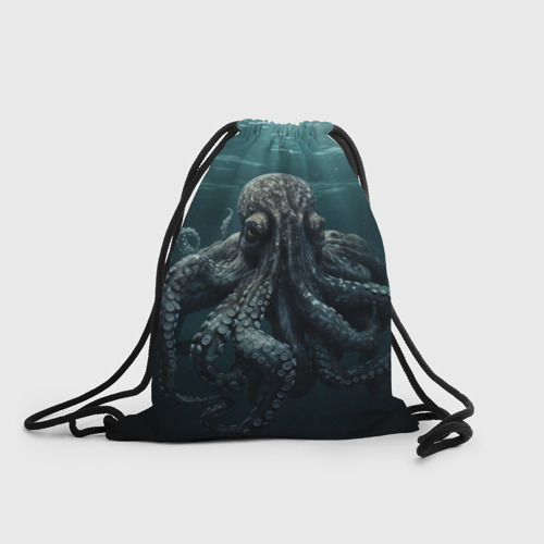 Рюкзак-мешок 3D Осьминог под водой