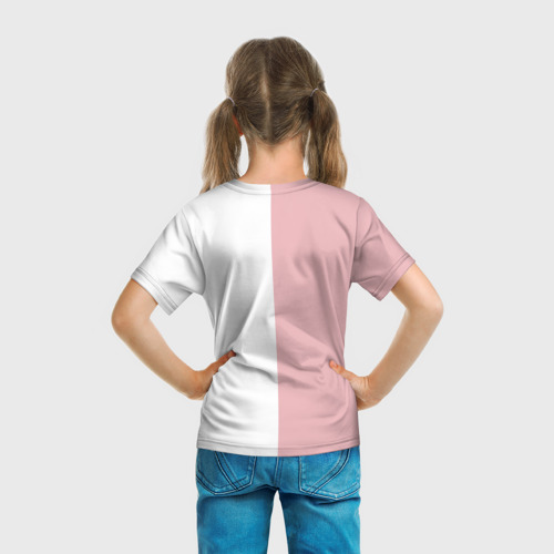 Детская футболка 3D Pink, цвет 3D печать - фото 6