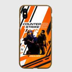 Чехол для iPhone XS Max матовый CS 2 Asiimov