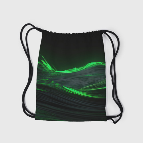 Рюкзак-мешок 3D CSGO  neon  green logo - фото 7