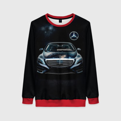 Женский свитшот 3D Mercedes    Benz