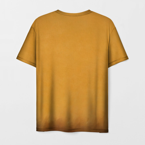 Мужская футболка 3D с принтом Рука зомби, вид сзади #1