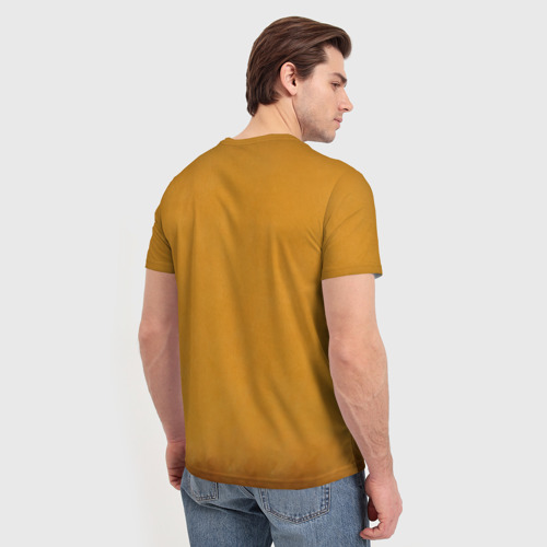 Мужская футболка 3D с принтом Рука зомби, вид сзади #2