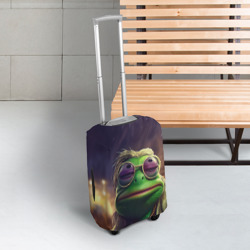Чехол для чемодана 3D Пеппи хиппи стиль - фото 2