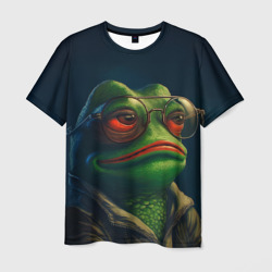 Мужская футболка 3D Pepe  frog