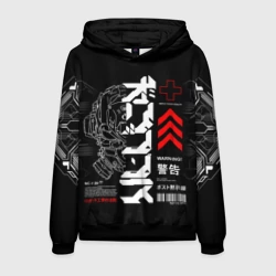 Мужская толстовка 3D Кибер арт в Японском стиле