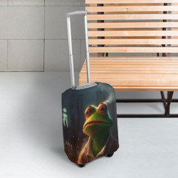 Чехол для чемодана 3D Frog  Pepe - фото 2
