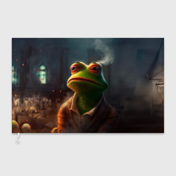 Флаг 3D Frog  Pepe