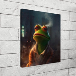 Холст квадратный Frog  Pepe - фото 2