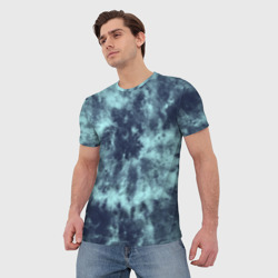 Мужская футболка 3D Tie-Dye дизайн - фото 2