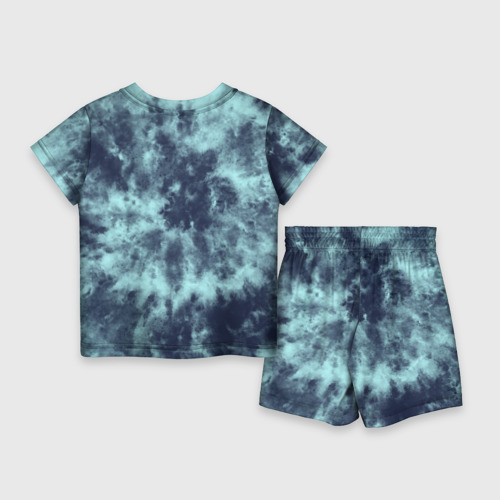 Детский костюм с шортами 3D Tie-Dye дизайн, цвет 3D печать - фото 2