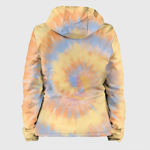 Женская куртка 3D Tie-Dye дизайн, цвет белый - фото 2