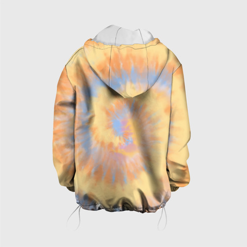 Детская куртка 3D Tie-Dye дизайн, цвет белый - фото 2