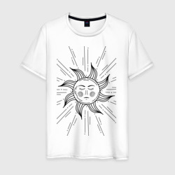 Мужская футболка хлопок Baroque Sun