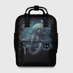 Женский рюкзак 3D Осьминог в море