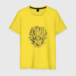 Мужская футболка хлопок Персонаж Goku