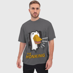 Мужская футболка oversize 3D The honking - фото 2