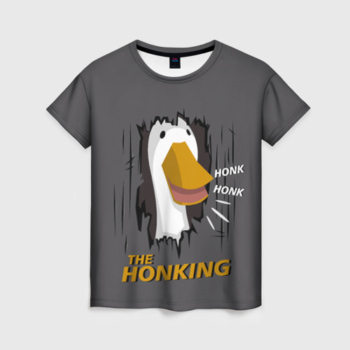 Женская футболка 3D The honking, цвет 3D печать