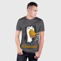 Мужская футболка 3D Slim The honking - фото 2