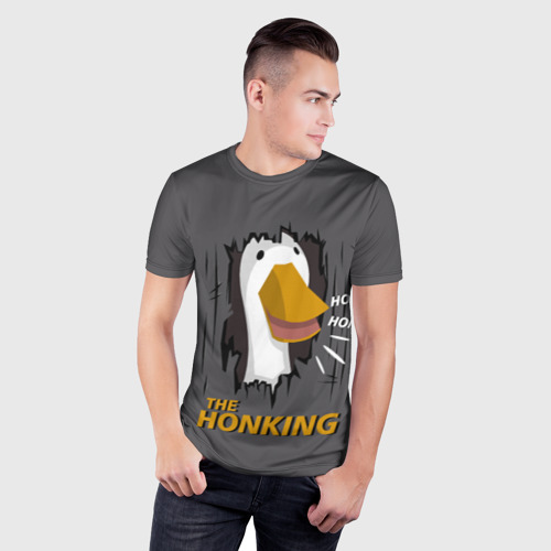 Мужская футболка 3D Slim The honking, цвет 3D печать - фото 3