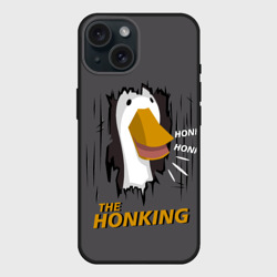 Чехол силиконовый для Apple iPhone 15 матовый The honking