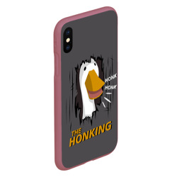 Чехол для iPhone XS Max матовый The honking - фото 2